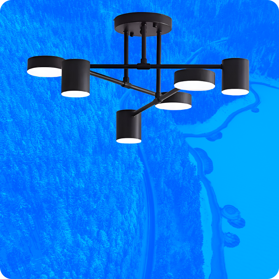 Skandinávské lustry vedly