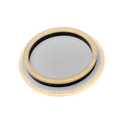 LED LED SOLENA RONDONDA BLACK, 13W, studené/horké/neutrální světlo
