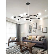 Architek nona Chandier, 9x E27, černý, kov