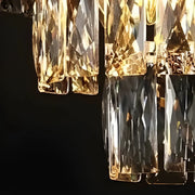 Crystal Chandier Windsor Altiora, průměr 60 cm, výška 1800 cm, lesklé zlato, nastavitelná výška, elegantní design