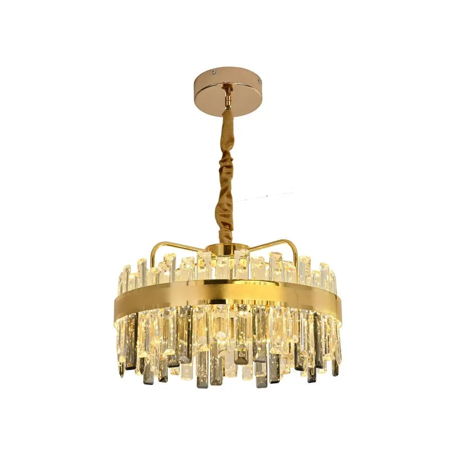 Achim LED lustr s dálkovým ovládáním, 120 W, Daisy, průměr 50 cm, zlato