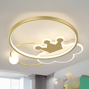 Rafael LED lustr s dálkovým ovládáním, 57W, stmívatelný, 3000K/4000K/6000K, zlatý