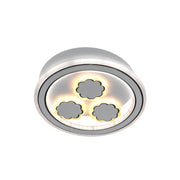 Lustra LED Rylee, 25W, 3000/4000/6000K, Alb, Acril