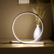 LED LED Creatis Lamp, 30W, studené/horké/neutrální světlo, kov a akrylové, bílé