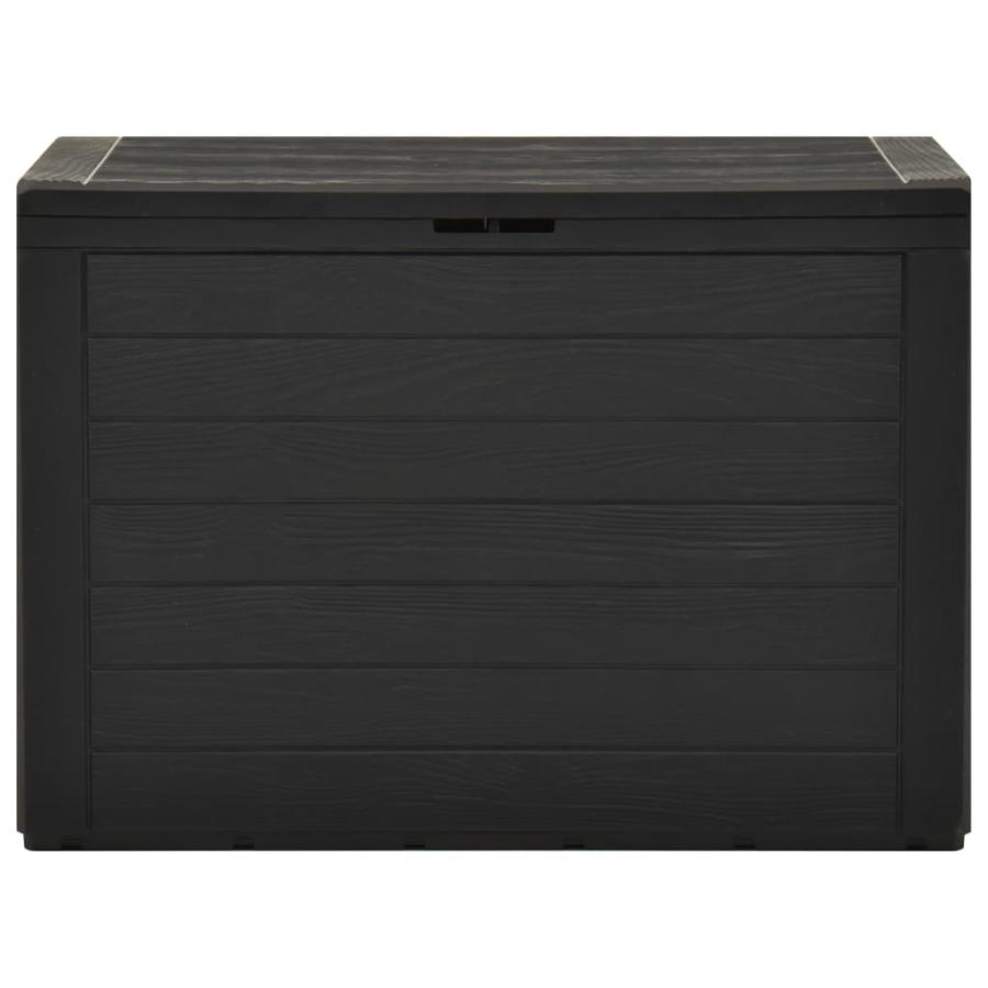 Úložný box pro zahradu, antracit, 78 x 44 x 55 cm