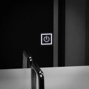 Obdélníkové LED zrcadlo, 60x80cm, Getame Touch