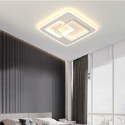 LED LULUS s noluxem Pero, 120 W, 3 čtverce, chladné/horké/neutrální světlo, bílá, bílá