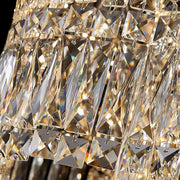 Crystal Chandier Windsor Regalis 10XE27, průměr 85 cm, lesklý chrom, nastavitelná výška
