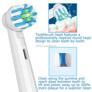 Set 4 x Oral-B kompatibilní rezervy