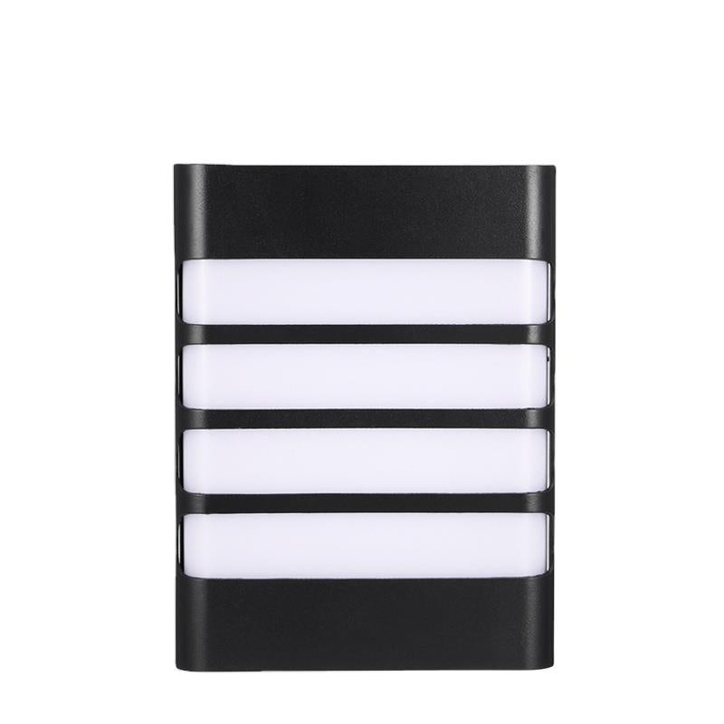 Vnější nástěnné svítidlo Raisa, 18W, 6000K, černé