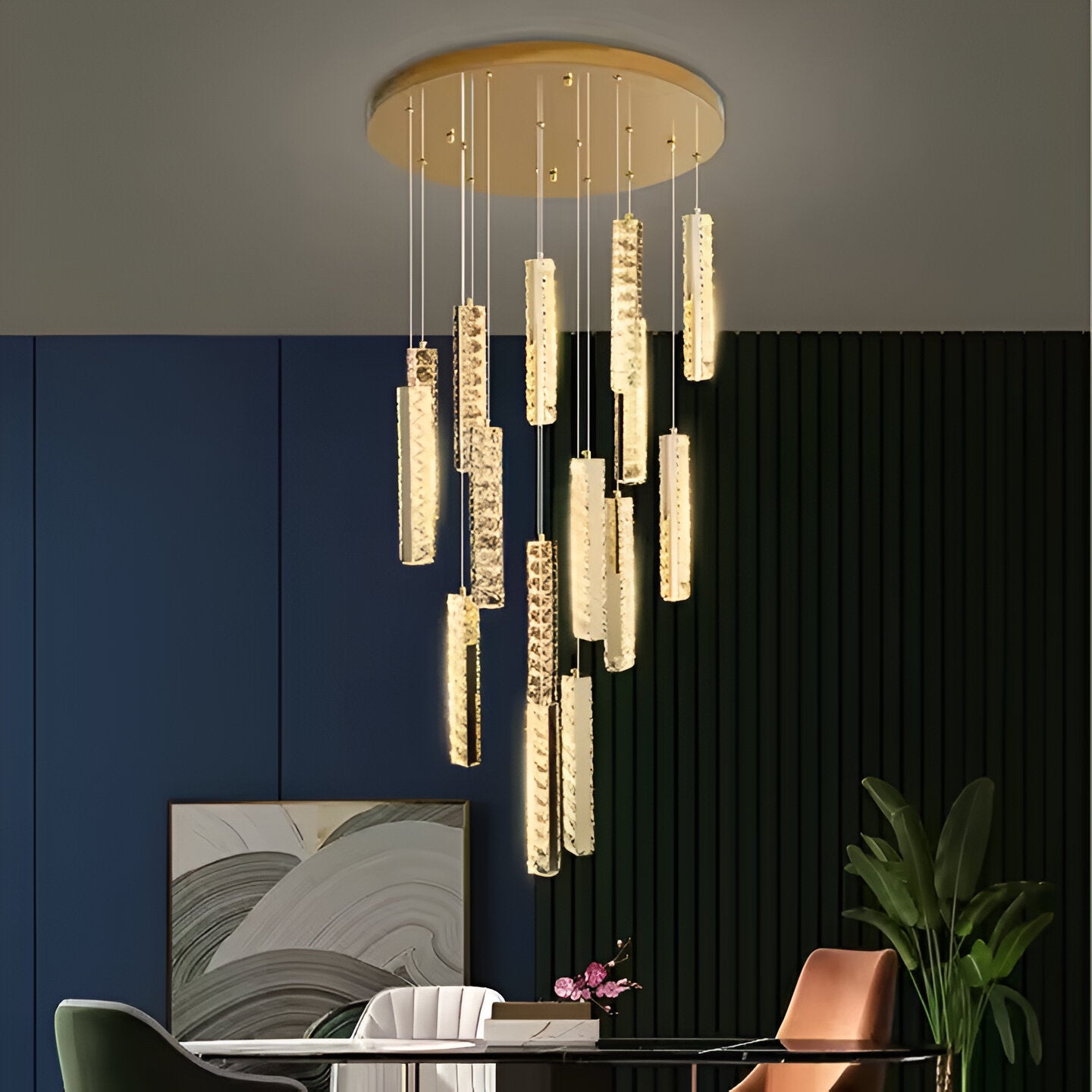 Crystal Crystal LED 80 W 60 cm amiri