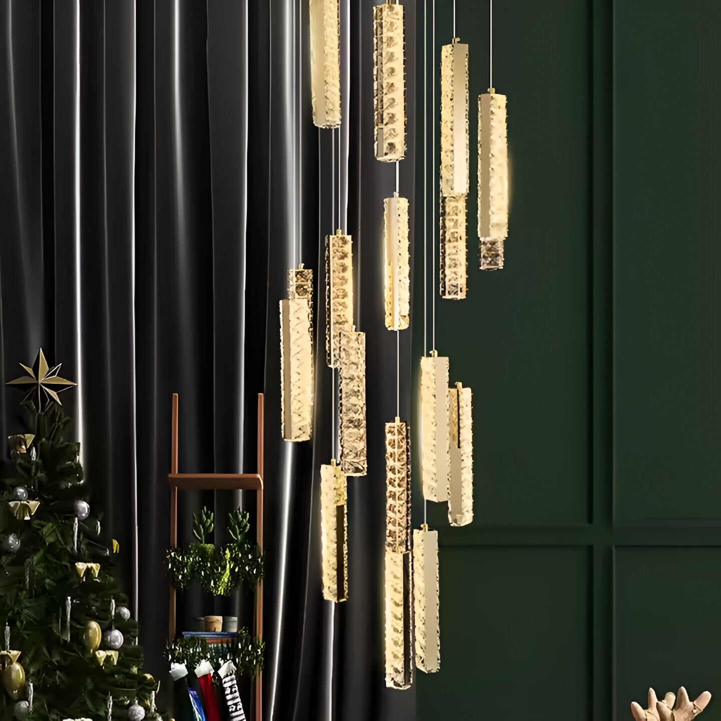 Crystal Crystal LED 80 W 60 cm amiri