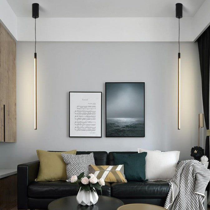 Přívěsek Pluto, 17W, studené/teplé/neutrální světlo, černý