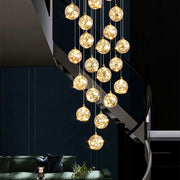 Crystal Crystal LED Ismini Golden