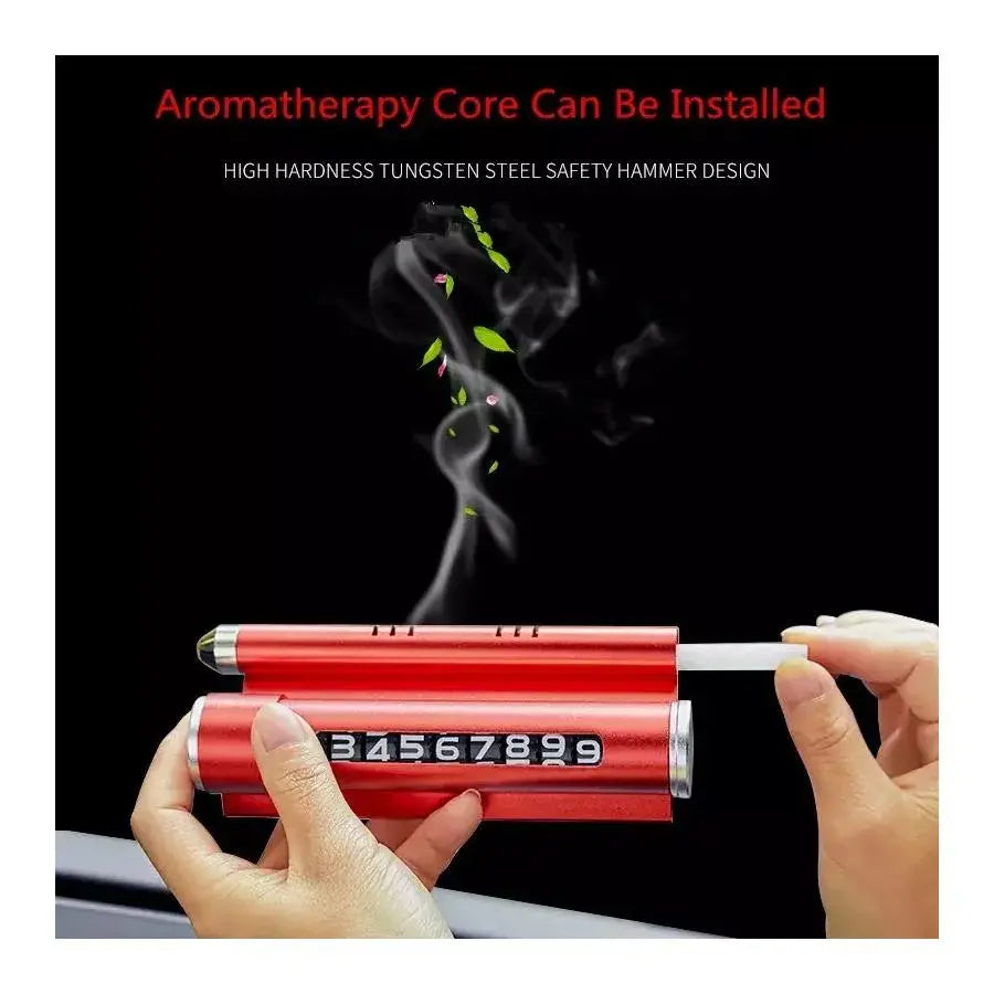 Podpora automobilu pro zobrazení telefonního čísla, modrá