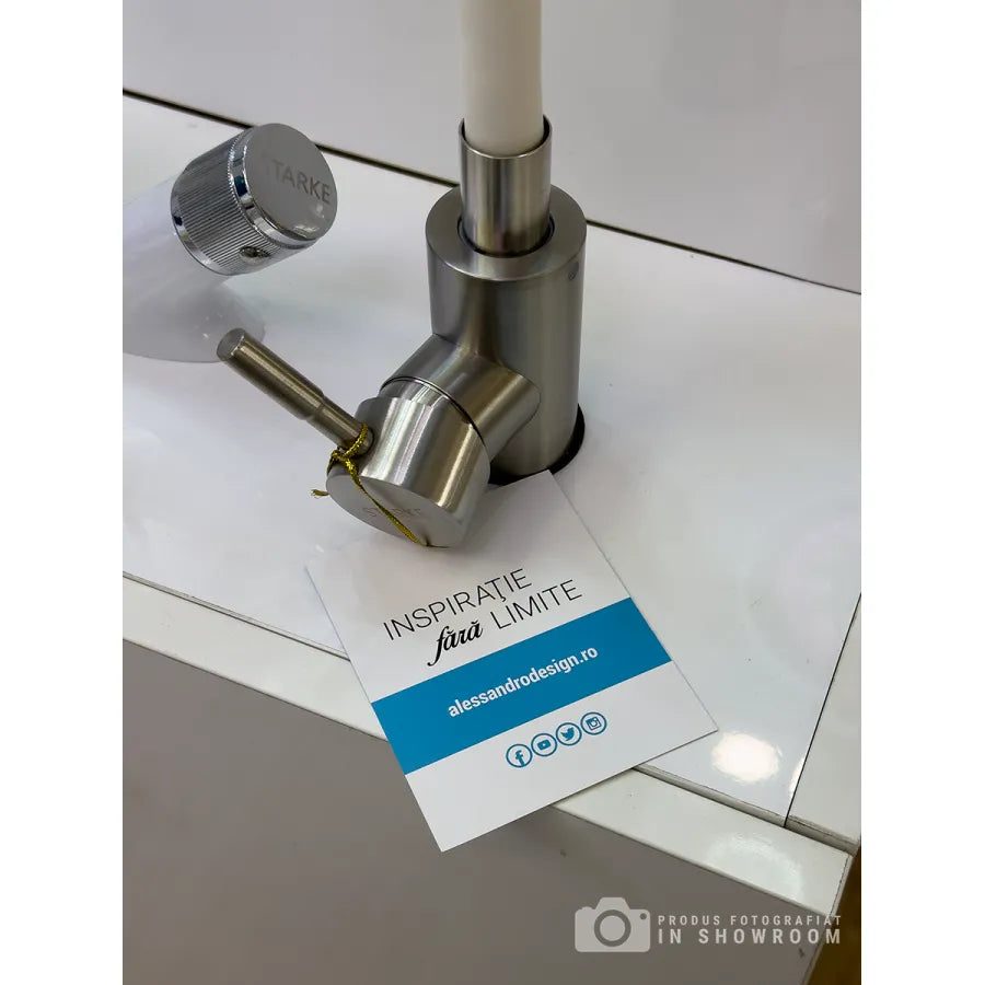 Baterie s flexibilní trubkou, nerezovou ocelí, saténem a bílou, CF025Wh