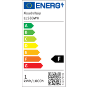 LED lustr VERTEX Matrix překrývající kosočtverce, kovové rámy, 11W, 2 kosočtverce, studené/teplé/neutrální světlo, bílá