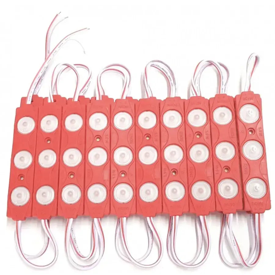 LED režim 12V, 1,5 W, IP67, červené, červené světlo, 2835, 20 ks