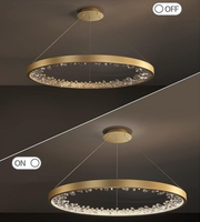LED LED Casiana s dálkovým ovládáním, 38W, Golden, Wayable