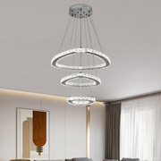 Lulus LED Crystal s dálkovým ovládáním stříbrného stříbrného latifahu