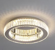 Lulus LED Crystal s dálkovým ovládáním stříbrného stříbrného latifahu