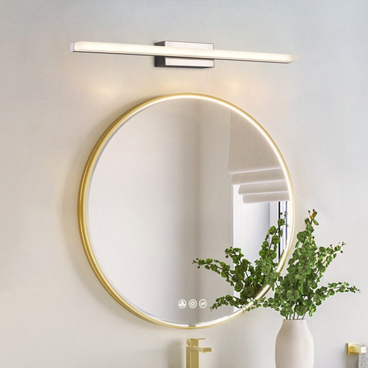 Koupelnové LED nástěnné svítidlo COMO, 8W, lineární, neutrální světlo, černá