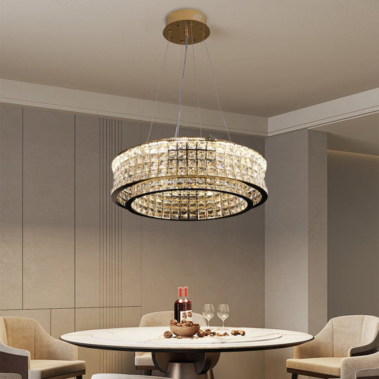 LED lustr s dálkovým ovládáním, LLC160/500GD, křišťál a kov, 54W, stmívatelný, nastavitelná výška, studené/teplé/neutrální světlo, luxusní osvětlení LED lustry s dálkovým ovládáním Výchozí název Alessandro Design