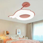 LED LED Sofia, Green Acril, Moon and Star Form, 3000k/4000k/6000K