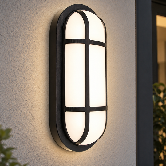 Venkovní nástěnné LED svítidlo AX321/162BK, IP65, černé