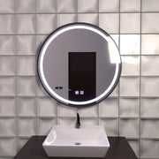 Mirror LED ROUND 60 cm Lucea Touch Dezoring System