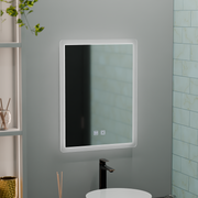 Mirror LED Touch Alecsidra Defrition System 45x60cm