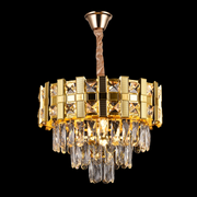 Crystal Crystal Aurelio Sirio 5xe14, průměr 40 cm, lesklý zlato, výška rebbabilní