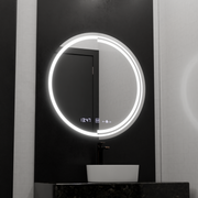 60 cm kulatý LED zrcadlový pohyb Senzor Consuel Marcellow Dimable Clock Defrosting System