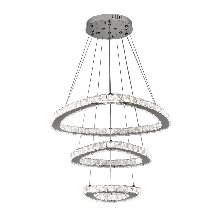 Lulus LED Crystal s dálkovým ovládáním stříbrného stříbrného latifahu