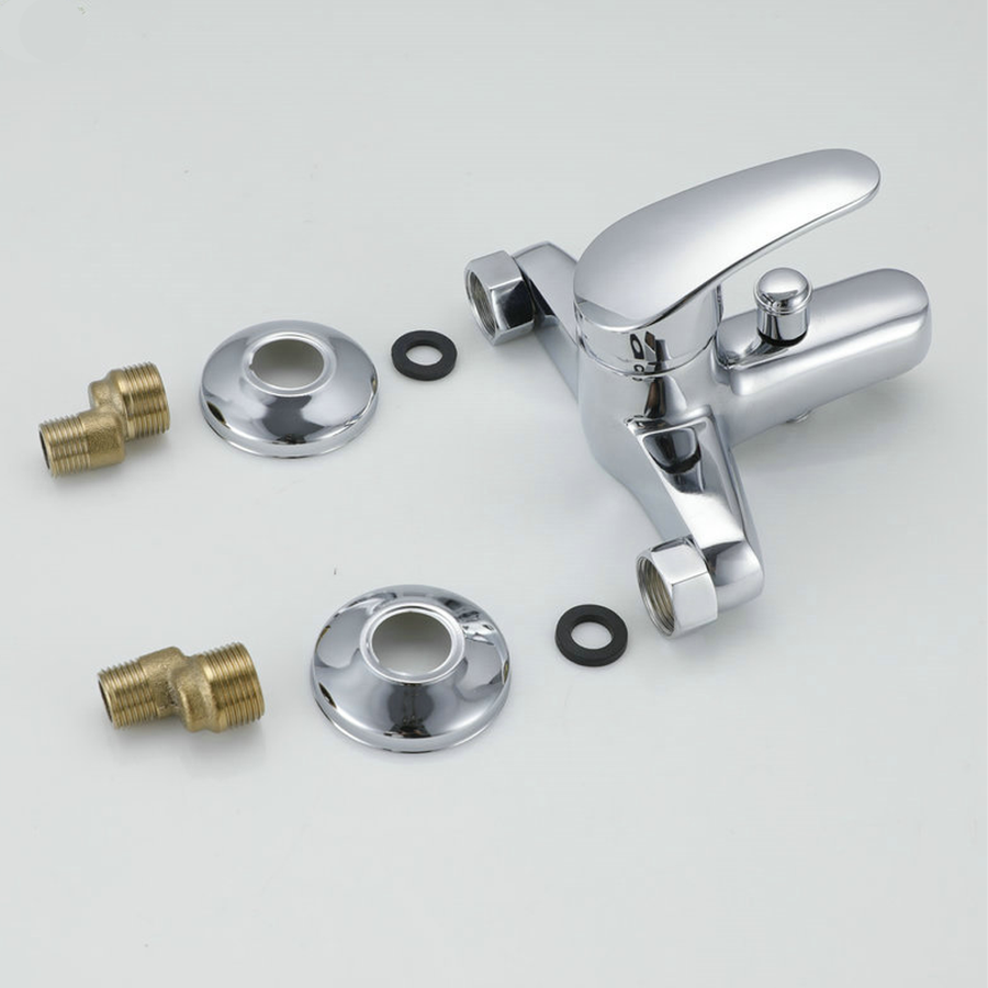 Včetně bateriové lázně, sprchy a hadice, slitina, keramická kazeta, chrom, CD001