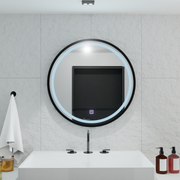Mirror LED ROUND 80 cm piazza Basic Touch