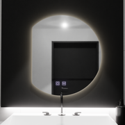 54x60 Semiluna LED Mirror - Arcana Touch Dimabil Disosity System
