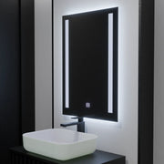 Zrcadlo LED obdélníkový 50x70cm Dual Light Basic Touch
