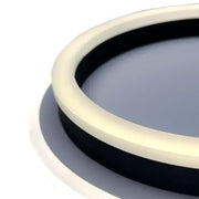 LED LED SOLENA RONDONDA BLACK, 13W, studené/horké/neutrální světlo