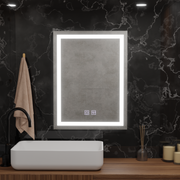 Zrcadlo LED obdélníkový 50x70cm Insides Touch System Postižení