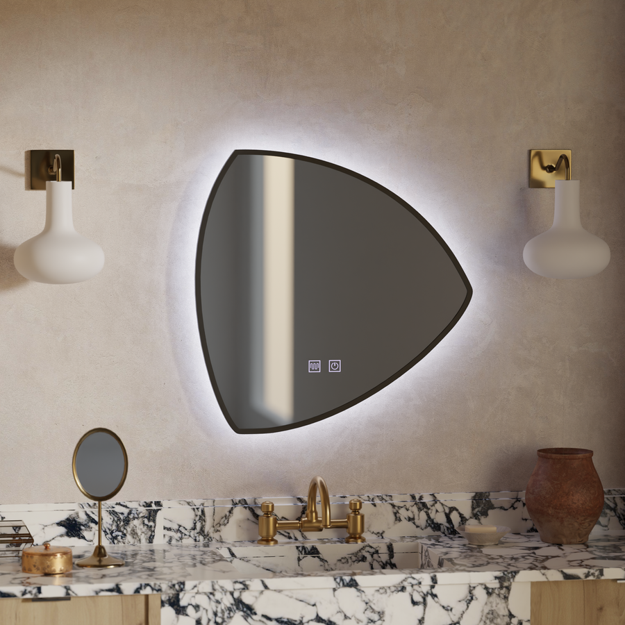 Systém Mirror LED Touch Fiiro odmítá 60x60cm