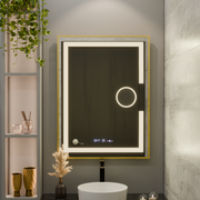 Mirror LED obdélníkový 50x70cm Eclat Motionglow Marcello Discuuts & Termeter Luba Cosmetica Dimabil