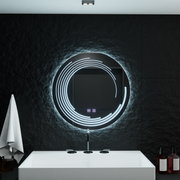 Mirror LED kolem 70 cm lira Verità Touch Dimable Defrition System