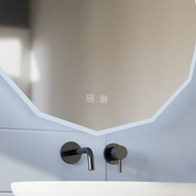 LED Touch Lichtkrois LED Mirror, 70x70 cm