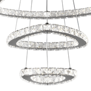 Lulus LED Crystal s dálkovým ovládáním stříbrného stříbrného latifahu