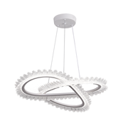 Lulus LED PRISM LUMINIS, CRYSTAL A CITAL, 4 KRIKY, MISABLE, Nastavitelná výška, chlad/teplé/neutrální světlo, luxusní osvětlení