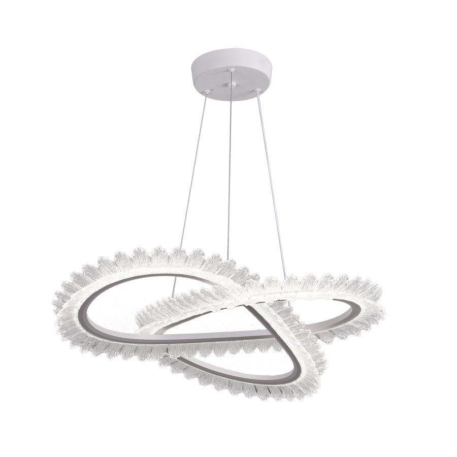 Lulus LED PRISM LUMINIS, CRYSTAL A CITAL, 4 KRIKY, MISABLE, Nastavitelná výška, chlad/teplé/neutrální světlo, luxusní osvětlení