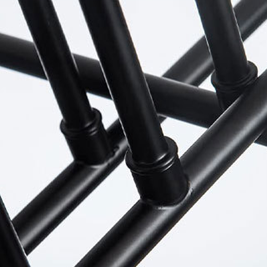 Modernistic Octa 8, 8x E27, černý, moderní design