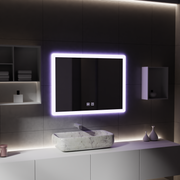 Mirror LED Touch Alecsidra System Dispozice 80x60cm