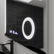 Zrcadlo LED obdélníkový 100x80cm Precision Motiongllow Marcello Demontling Defrost & Teplometer Wolf Cosmetic